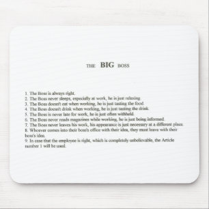 De Big Boss Muismat