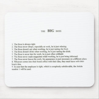 De Big Boss Muismat