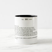 De Big Boss Tweekleurige Koffiemok (Center)