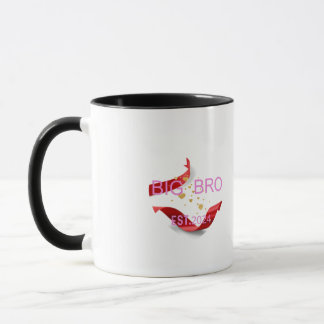 De Big Bro Coffee mok van koffiethee of warme choc