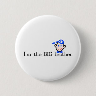 De Big Brother Ronde Button 5,7 Cm