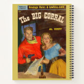 De Big Corral cover art Notitieboek (Achterkant)
