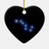De Big Dipper Keramisch Ornament (Achterkant)