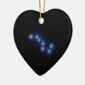 De Big Dipper Keramisch Ornament (Links)
