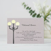 De Big Easy Wedding Rehearsal Kaart (Staand voorkant)