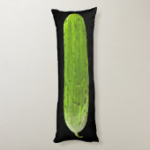 De Big Funny Cucumber Pillow Lichaamskussen (Achterkant (Verticaal))