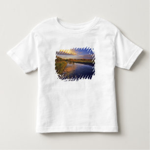 De Big Hole rivier bij eindelijk licht bij Jackson Kinder Shirts
