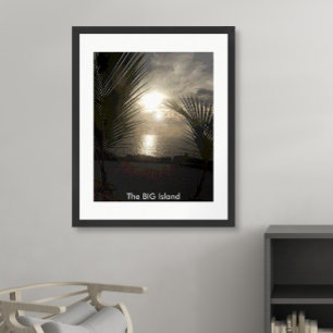 De BIG Island-Sunset Poster
