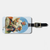 De Big One vangen Bagagelabel (Voorkant horizontaal)