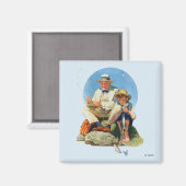 De Big One vangen Magneet (Voorkant / Achterkant)