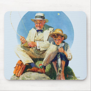 De Big One vangen Muismat