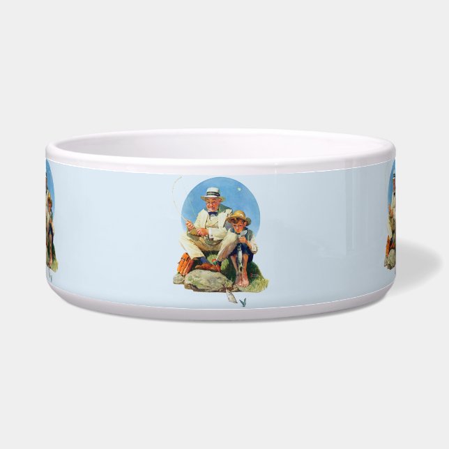 De Big One vangen Voerbakje (Voorkant)