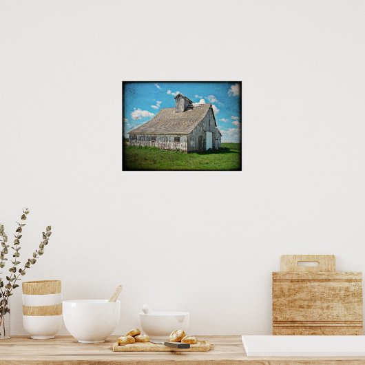 De Big White Barn Poster (Keuken)