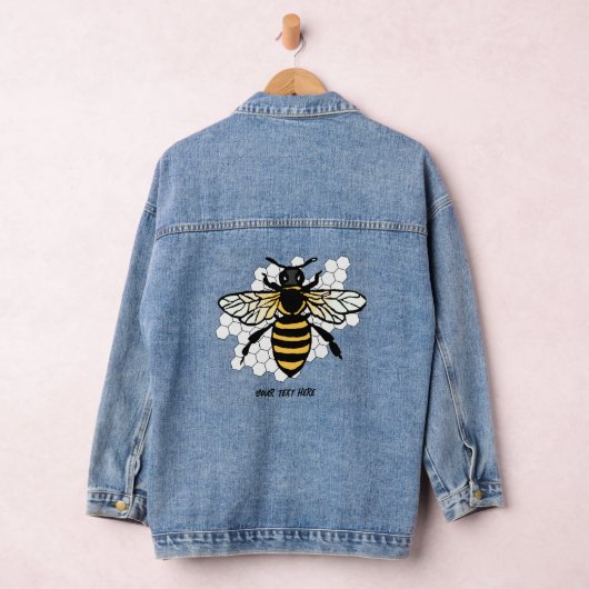 De bij denim jacket (Hangar)