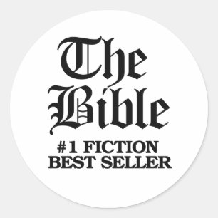De Bijbel: #1 Fictie Best Seller Ronde Sticker