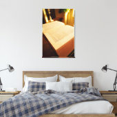 De Bijbel Canvas Afdruk (Insitu (Slaapkamer))