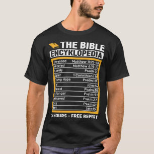 De Bijbel Encyklopedia 24 uur gratis rapport T-shirt