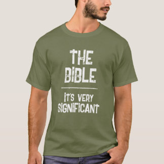 De Bijbel Is Belangrijk Christelijke QR Code Geloo T-shirt