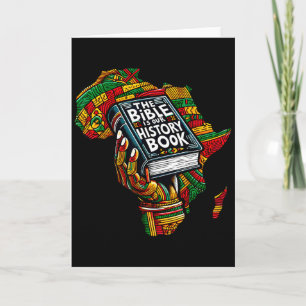 De Bijbel is ons Geschiedenisboek Roots Afro-Ameri Kaart
