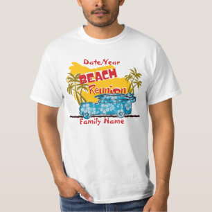 De Bijeenkomst van de Familie van het Strand van T-shirt