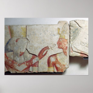 De bijeenkomst van de Farao en de Horus Poster