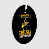 De bijen komen ornament (voorkant)