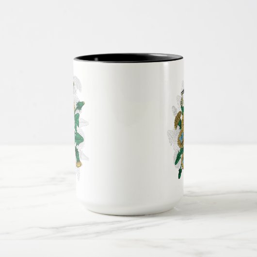 De bijeneter met de gouden hanger mok (Midden)