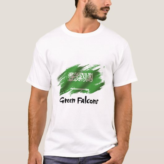 de bijnaam van het nationale team van Saudi-Arabië T-shirt (Voorkant)