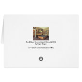 De Billiard Room in Menil Hubert van Edgar Degas (Achterkant Horizontaal)