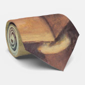 De Billiard Room in Menil Hubert van Edgar Degas Stropdas (Opgerold)