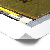 De Billiard Room (olie op doek) Poster (Hoek)