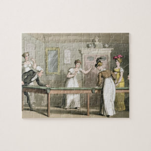 De Billiardtafel, van 'The Tour of Dr Syntax in Legpuzzel