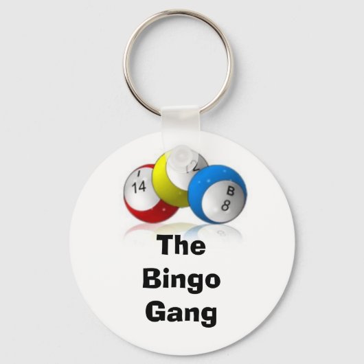 De Bingo Gang Sleutelhanger (Voorkant)