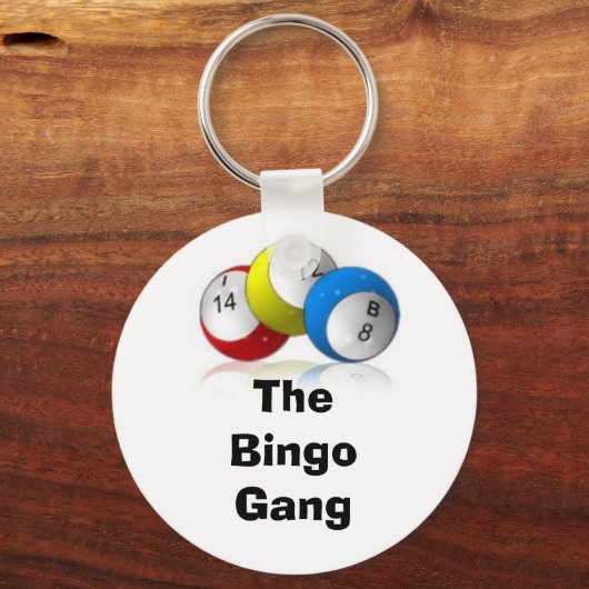 De Bingo Gang Sleutelhanger (Voorkant)