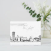 De binnenhaven van Baltimore Briefkaart (Staand voorkant)