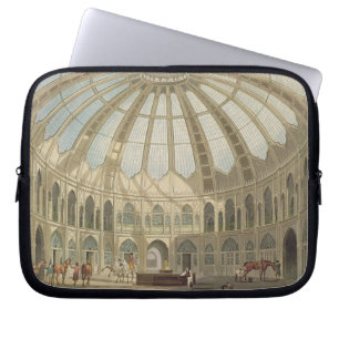 De binnenkant van de Stallen, van "Uitzichten van Laptop Sleeve