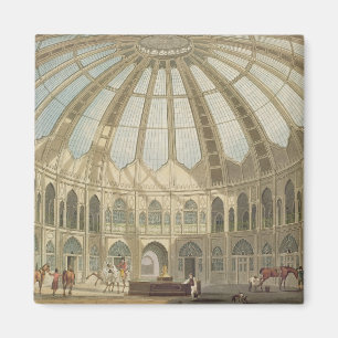 De binnenkant van de Stallen, van "Uitzichten van  Magneet