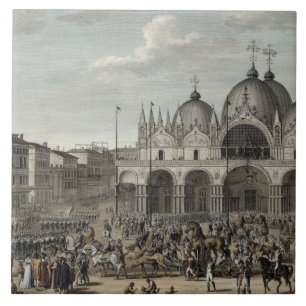 De binnenkomst van de Fransen in Venetië en de di Tegeltje