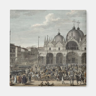 De binnenkomst van de Fransen in Venetië en de die Magneet