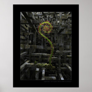 De binnentuin poster