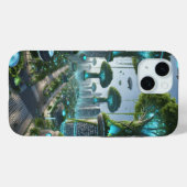 De Bioluminescente Haven Case-Mate iPhone Case (Achterkant (horizontaal))