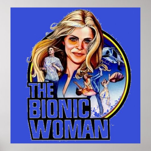 De Bionic Woman Poster (Voorkant)