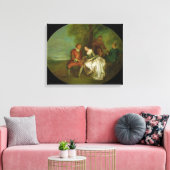 De Birdnester Canvas Afdruk (Insitu (Woonkamer))