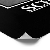 De bismarck Vintage Poster print (Hoek)