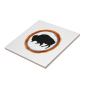 DE BISON-CYCLUS TEGELTJE (Zijkant)