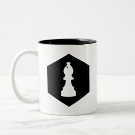 De Bisschop Tweekleurige Koffiemok
