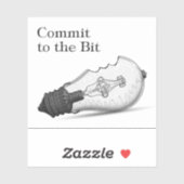 De Bit Sticker (Vel)