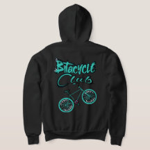 De Bitacycle Club Hoodie Aqua