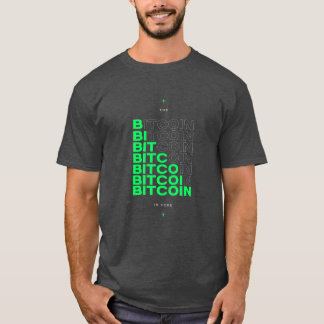 De Bitcoin is hier T-shirt
