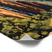 De Black Canyon van het Gunnison National Park Poster (Hoek)